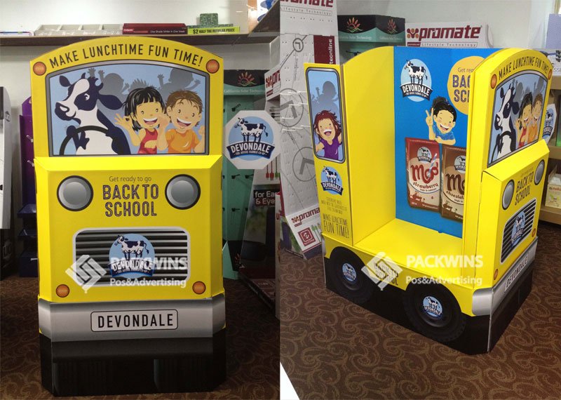 Devondale Milk POS Pallet Display Stand