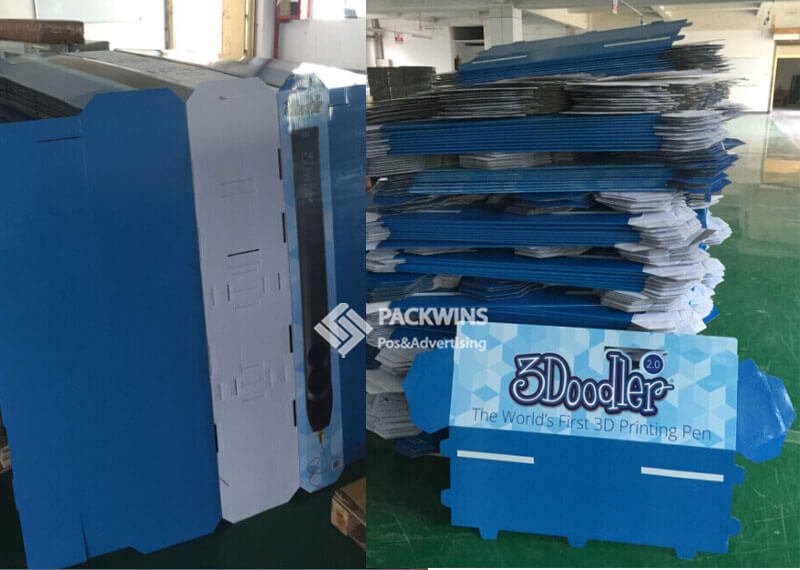 A comparison table showing the costs of co-packing vs. in-house fulfillment