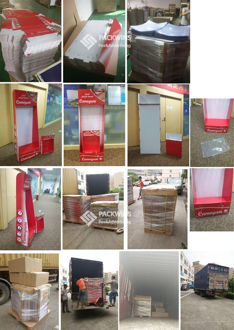 Camagum Toothbrush And Paste Custom Product Display Stand Odm