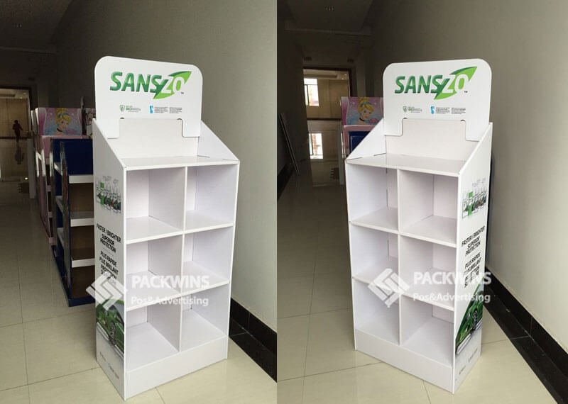 Canadian Car Wash Kit Custom Cardboard Floor Displays