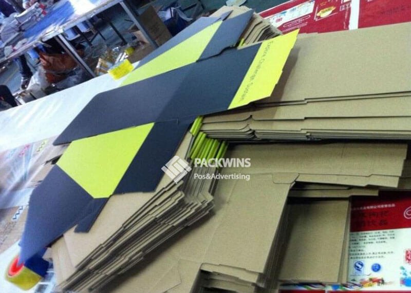 Corrugated Cardboard Product Displays for Scuba and Water Sports