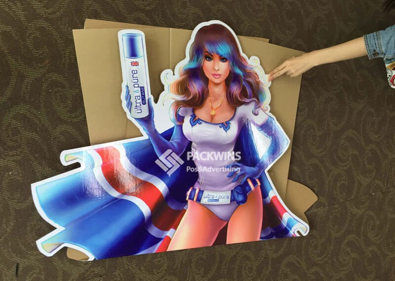 Cream Chargers Point Of Sale Custom Life Size Cardboard Cutouts