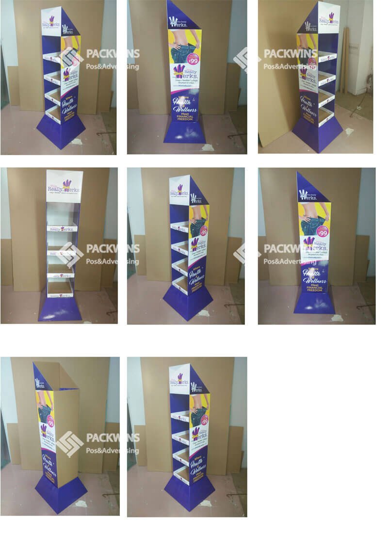 product packaging and a shipping box with consistent branding