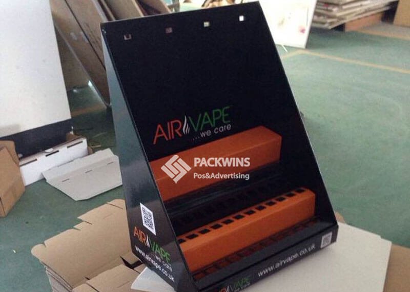 E-cig Retail Ready Counter Display Units with Shelves and Hooks