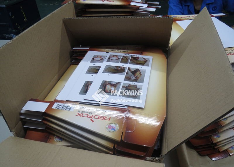 Ecig Retail Ready Packaging Cardboard Store Display