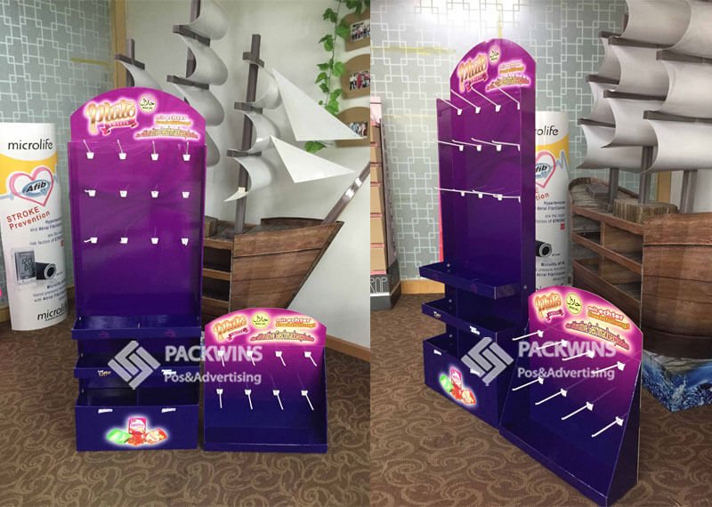 From Concept To Production Pluto Sweets Cardboard Product Display Stand
