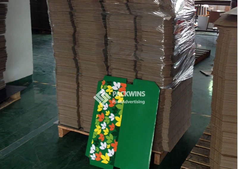 Full Graphic Design And Print Floor Display Cases For Juice