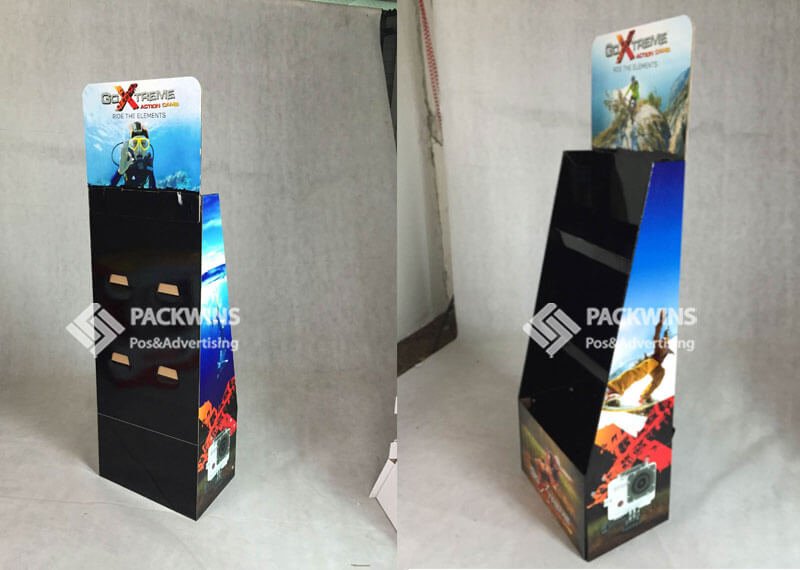 Goextreme Action Camera Corrugated Design Pop Retail Display