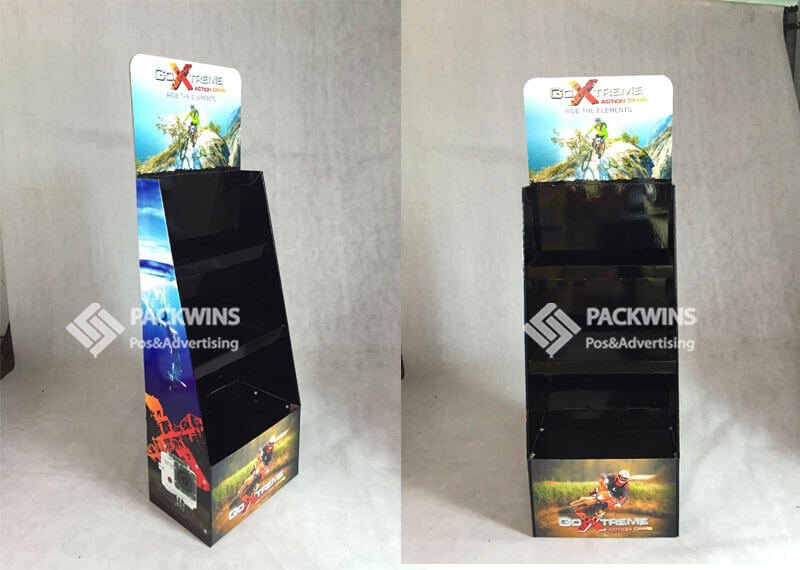 Goextreme Action Camera Corrugated Design Pop Retail Display