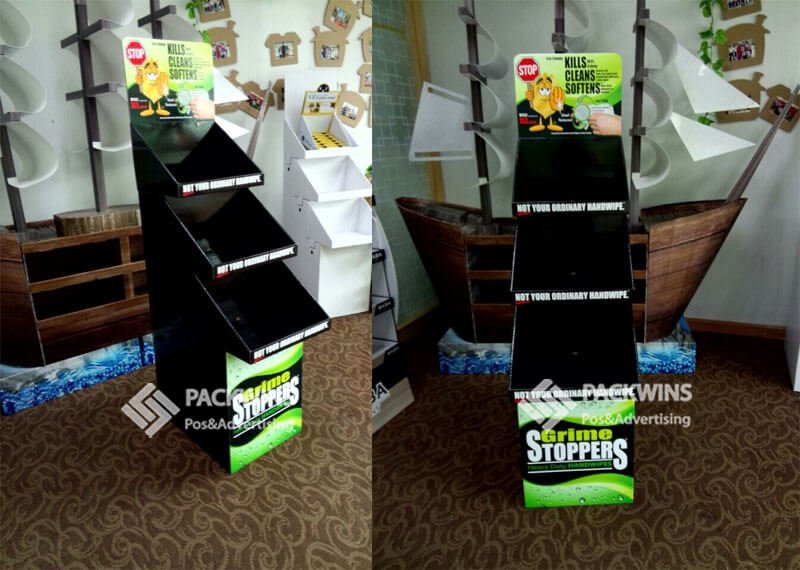 Grime Stopper Pos Cardboard Merchandising Displays