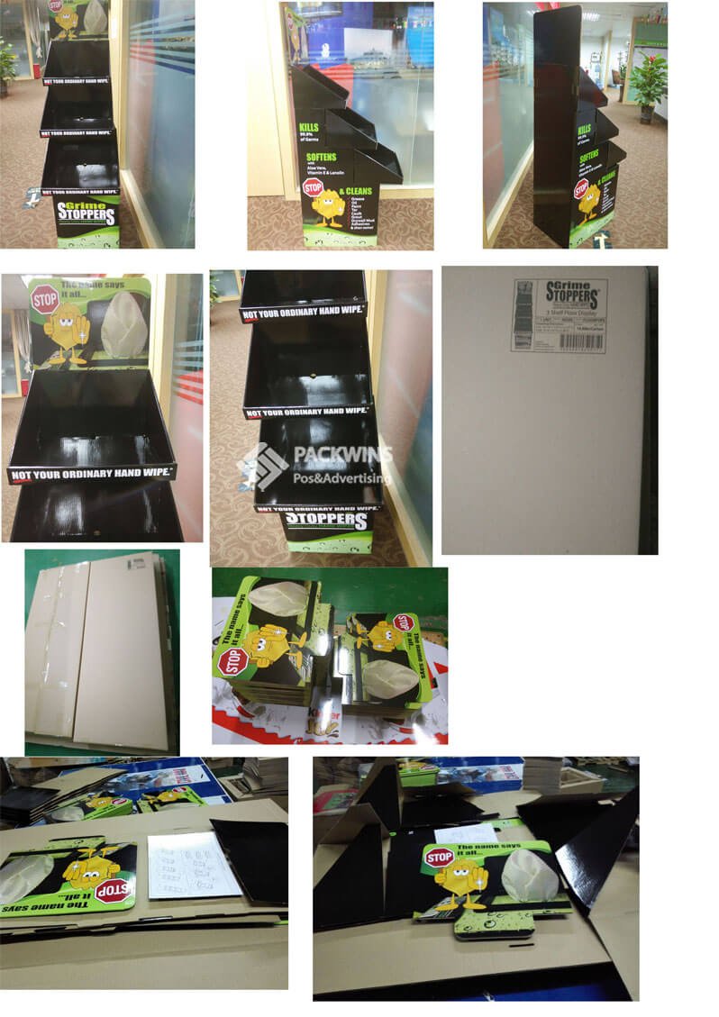 Grime Stopper Pos Cardboard Merchandising Displays
