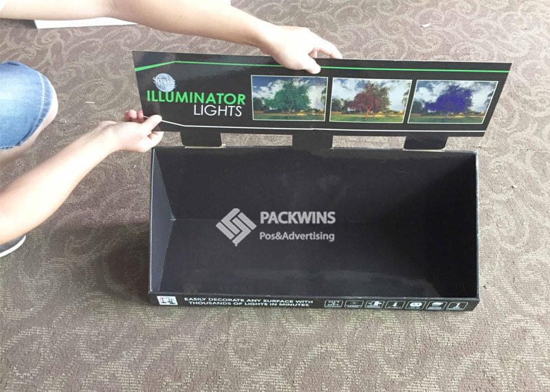 Illuminator Decor Lamps Retail Counter Display Boxes