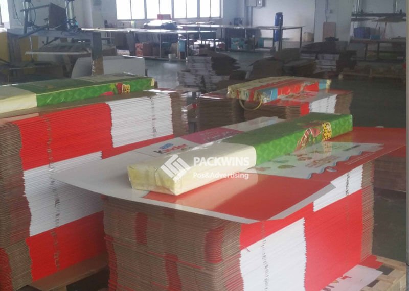Kinder Chocalate Promo Retail Cardboard Pop Up Display
