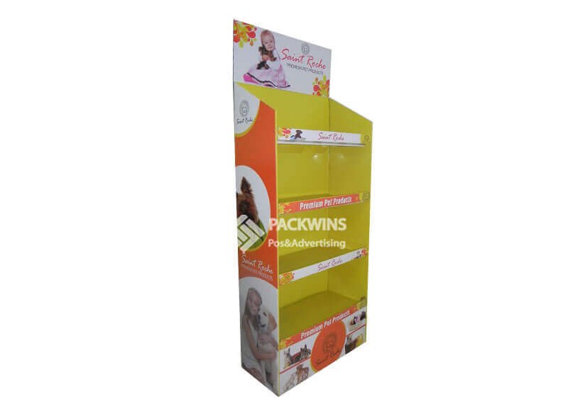 A pet product ready for retail on a store shelf