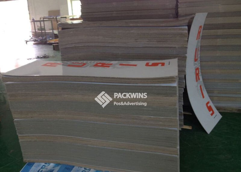 Motor Parts And Oil Pop Corrugated Cardboard Displays