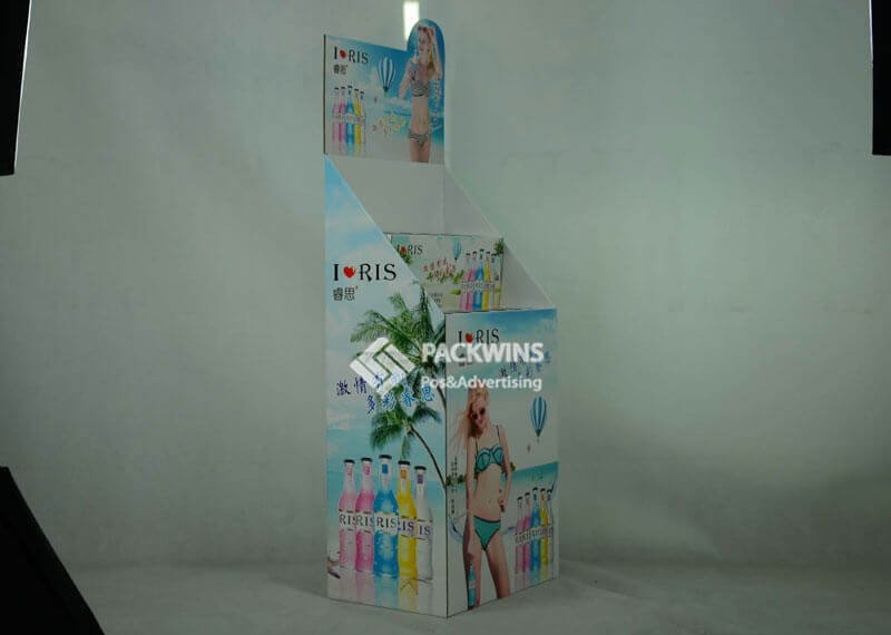 Rio-Cocktail-Bottle-Drinks-Dumpbin-Custom-Cardboard-Display-Stands-1