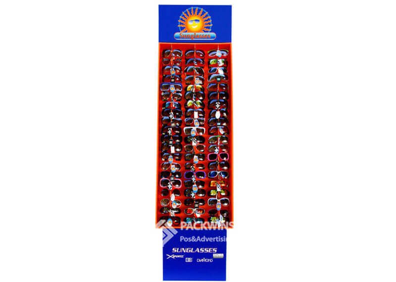 Two-Sided-Cardboard-Sunglasses-Display-Cardboard-Floor-FSDU-2