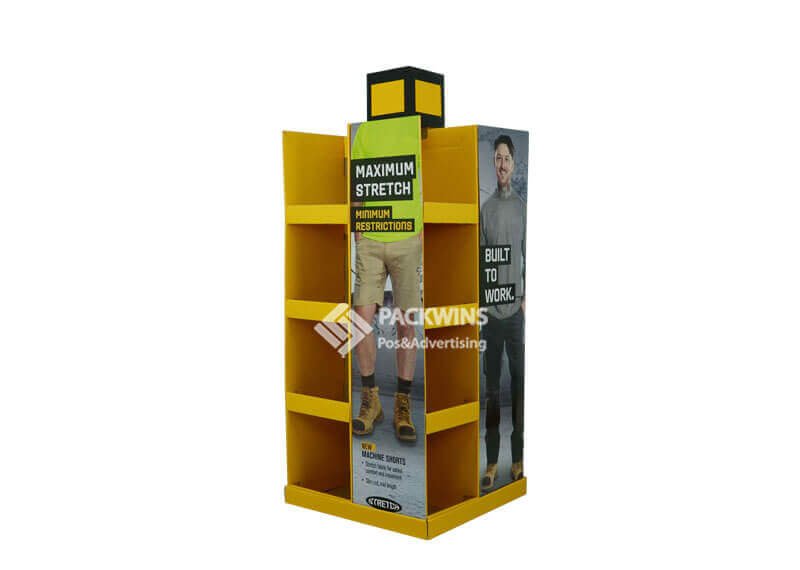 CAT-Work-Wear-Corrugated-Quarter-Pallet-4-Side-View-4