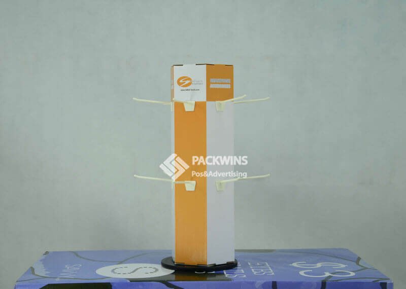 Cardboard-Rotating-Phone-Accessories-Display-Counter-with-Hooks-4
