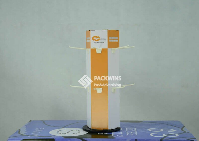 Cardboard-Rotating-Phone-Accessories-Display-Counter-with-Hooks-5