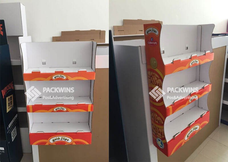 Gold-Corn-Flips-Point-Of-Purchase-Corrugate-Retail-Endcap-3