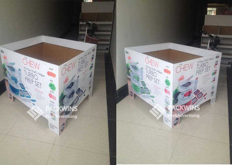 POP-Corrugate-Pallet-Skirt-for-Kitchenware-1