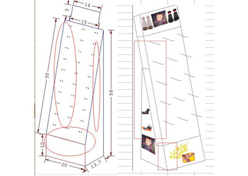 Pegboard-Hook-Display-Design