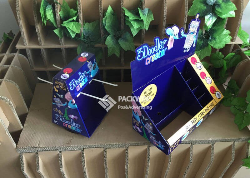 Point-of-Purchase-Cardboard-CDU-for-3D-Printing-Pens-1