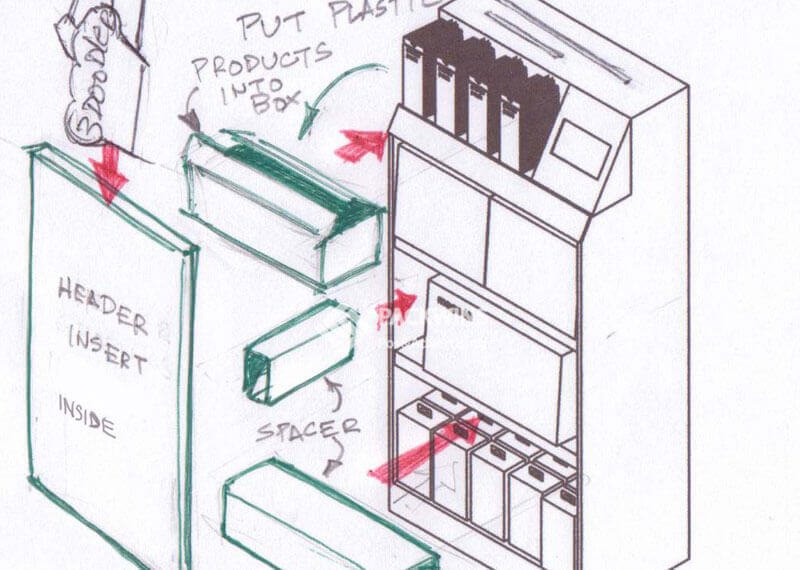 FSDU design blueprint with products