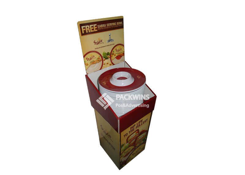 Sabra-Bowels-Point-Of-Purchase-Cardboard-Dump-Bins-1
