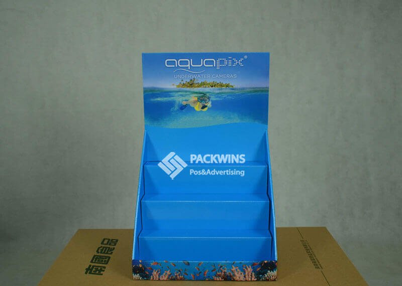 Under-Water-Cameras-Counter-Corrugate-Display-Table-1