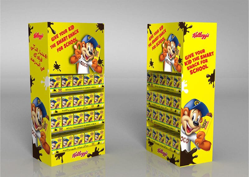 Types of POP Displays Different types of cardboard POP displays