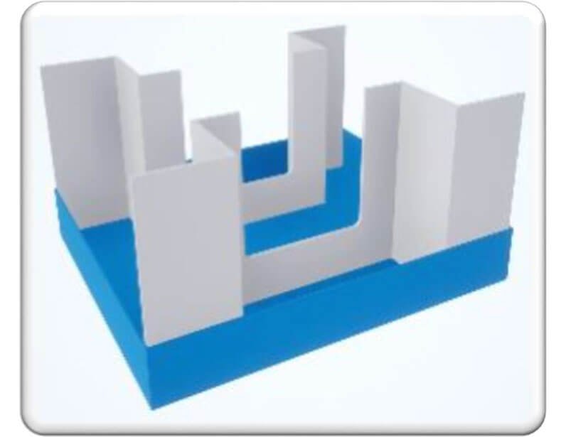 Sams Club Display-Die Cut Divider