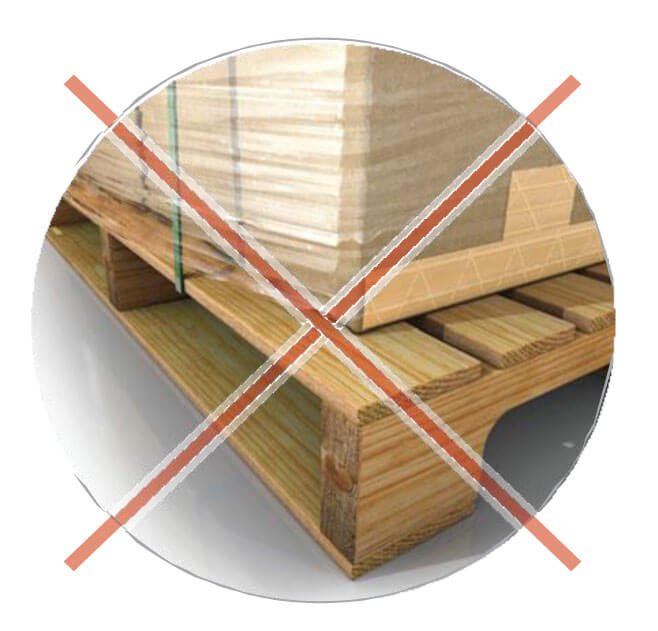 Sam's Club Pallet Underhang