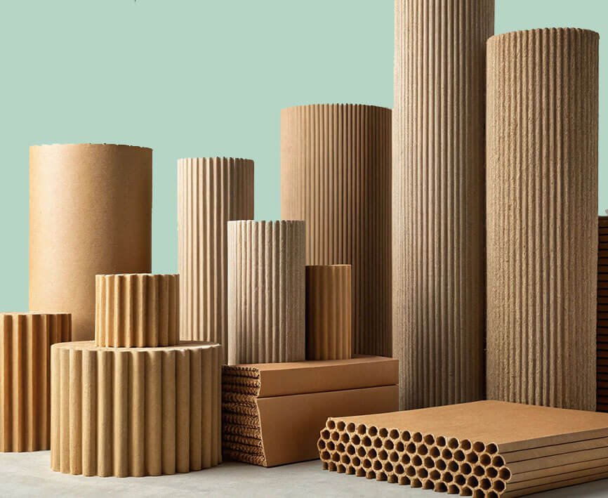 Stacks of consistently printed corrugated sheets from an offset press