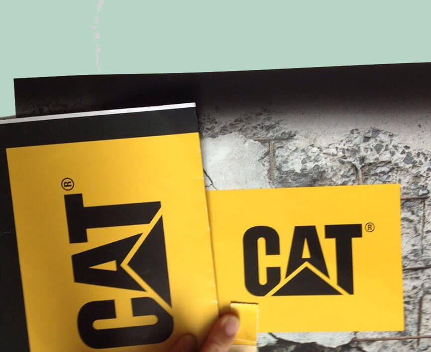 A vibrant, custom-designed digitally printed POP display