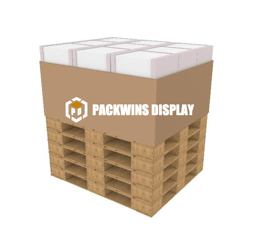 Costco Butterfly Pallet Skirt Displays