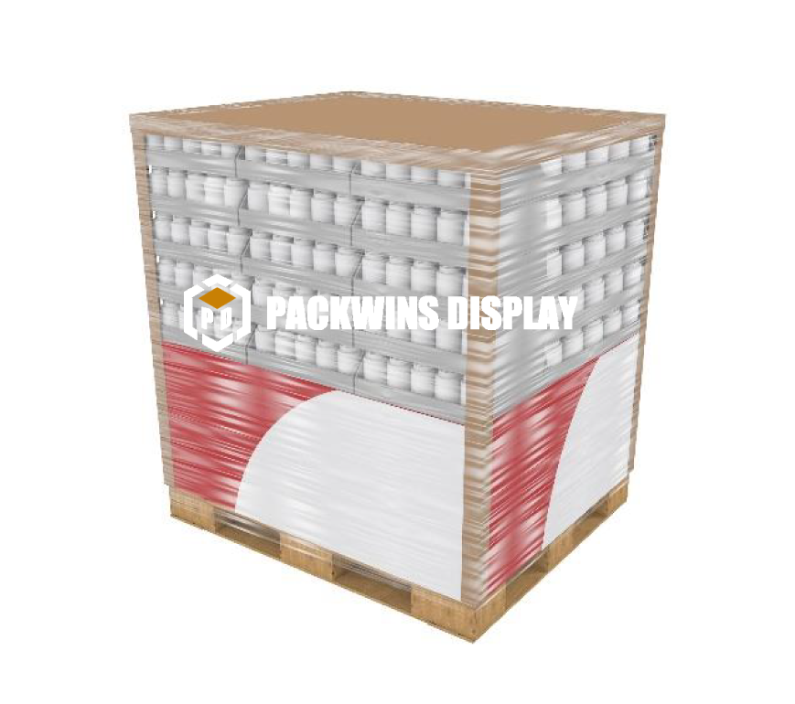 Costco Pallet Skirt False-Bottom Display