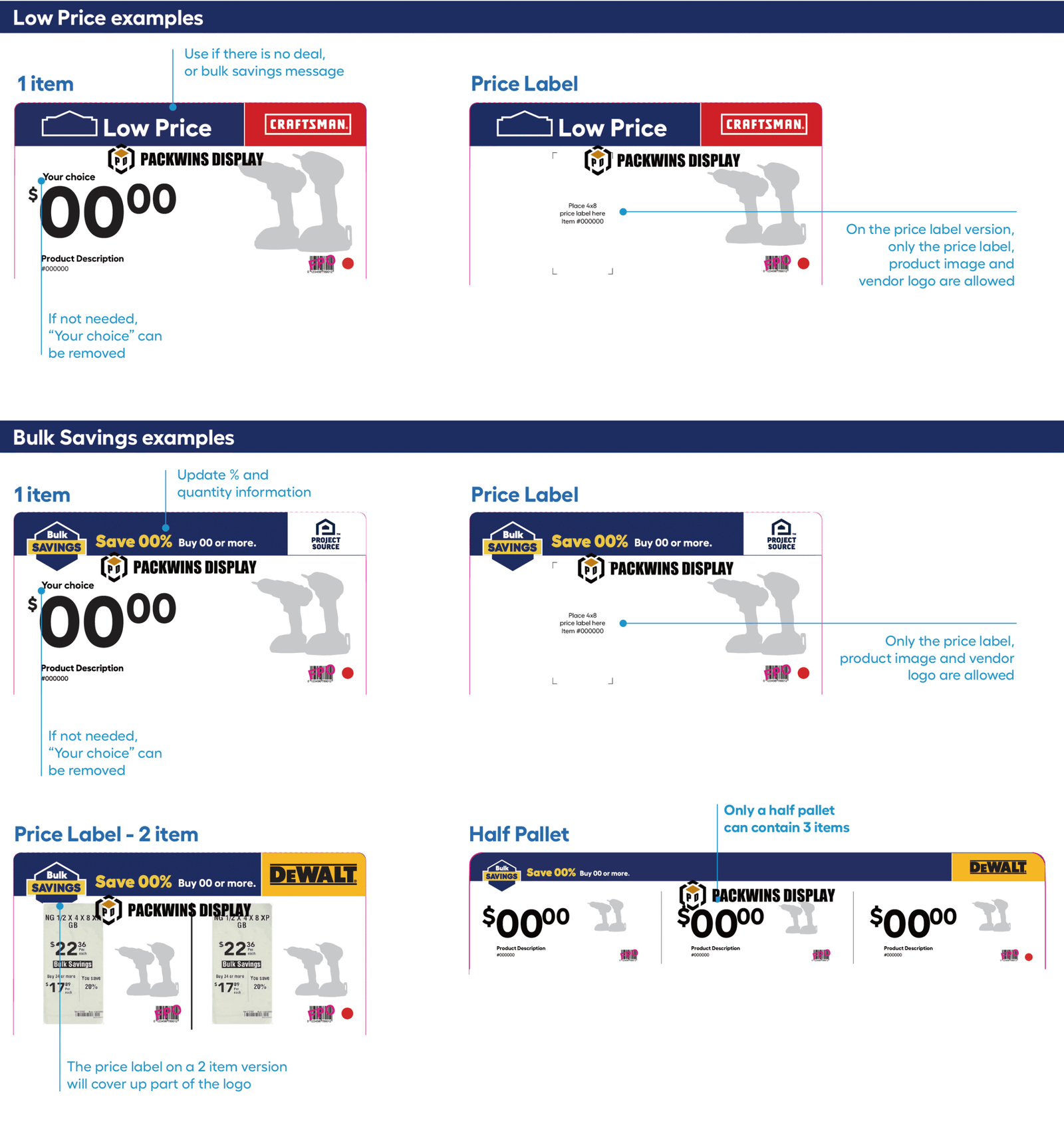 Lowe's Deals Header A header with a bright yellow background and the 'Lowe's Deals' logo.
