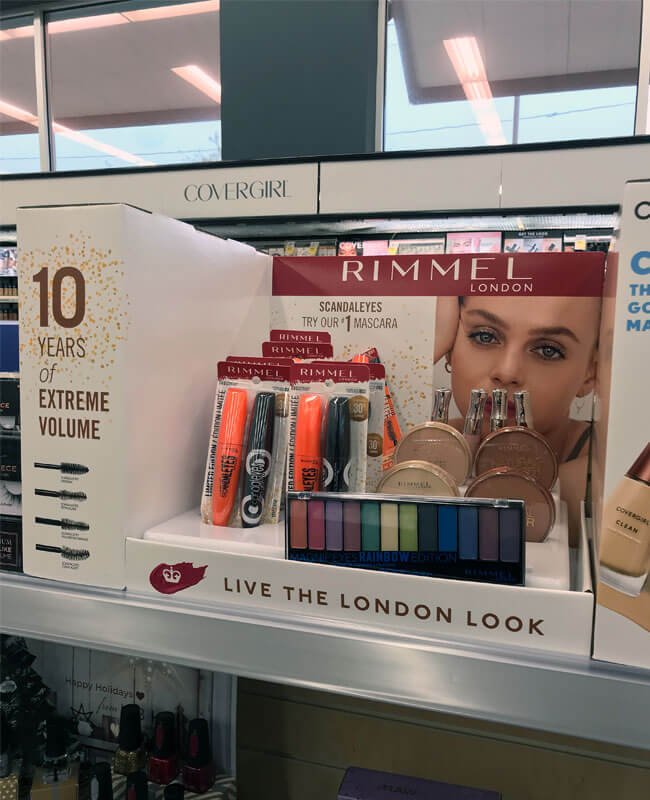 cosmetic inline shelf display cosmetic inline shelf display stand