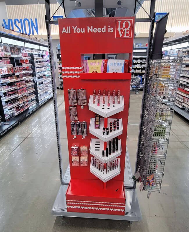 store-specific displays
