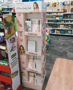 Finishing Touch Beauty Trends Cosmetics Floor Display