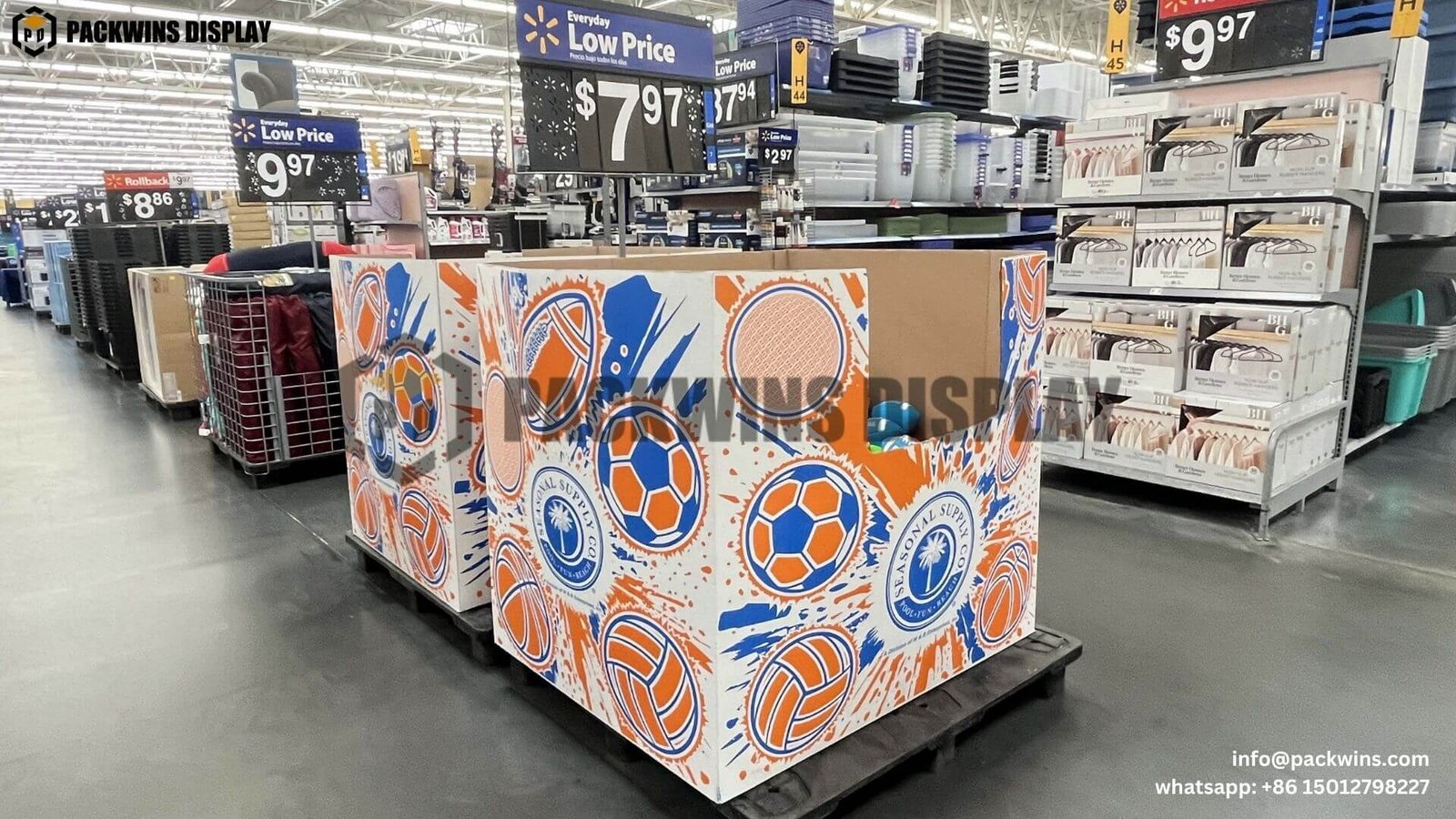 corrugated cardboard popular for retail POP displays
