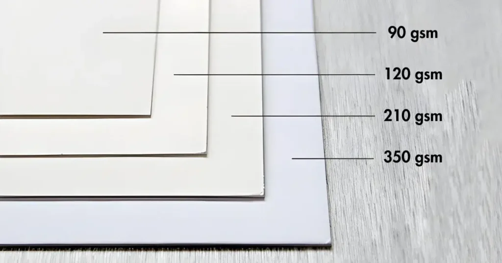 Paper GSM Grade for Cardboard Display