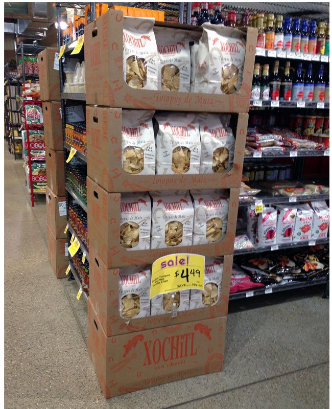 Xochitl Chip Stacker Display