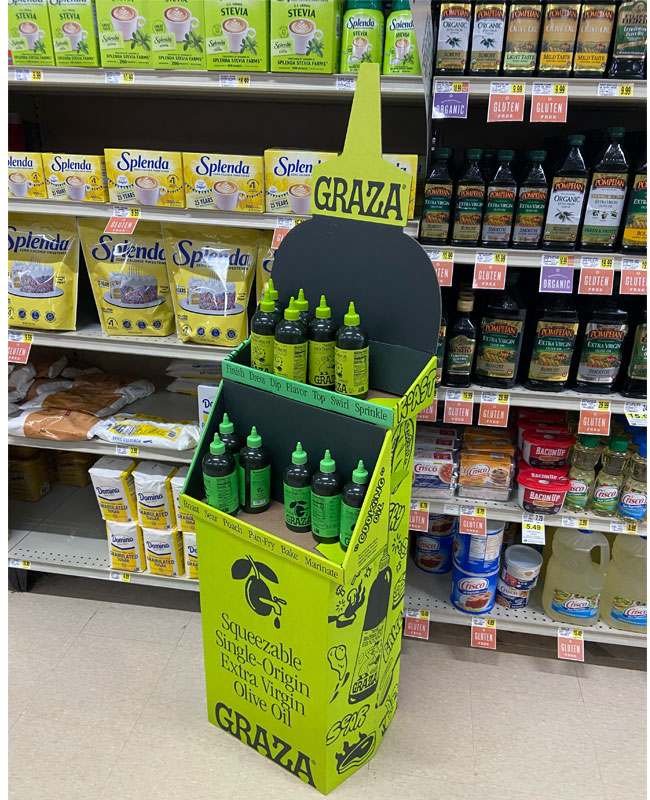 retail placement endcap display retail placement endcap display