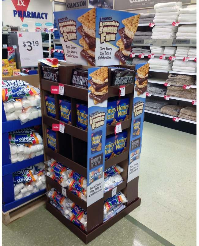 Hershey's Smores Assemble Some Fun Chocolate Kmart Floor Display