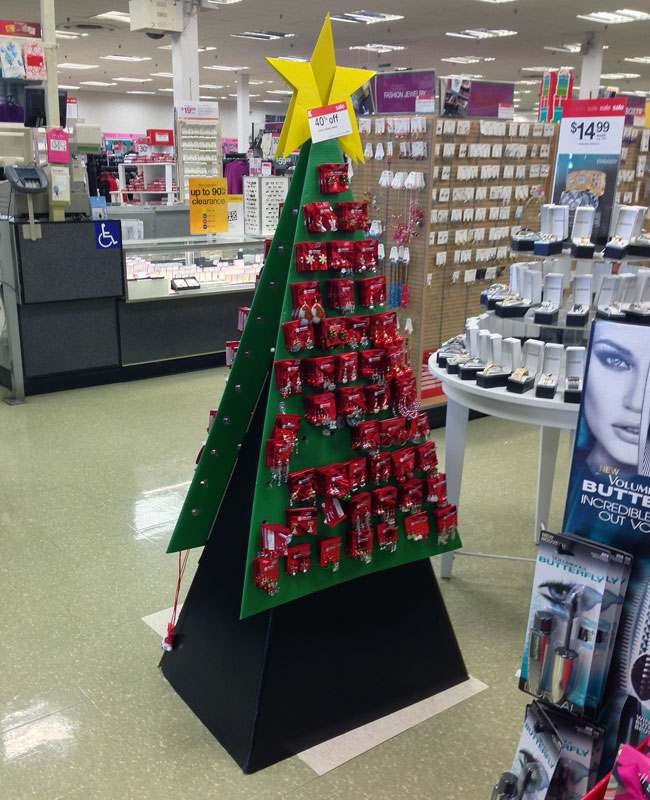 secondary placement convenience store display
