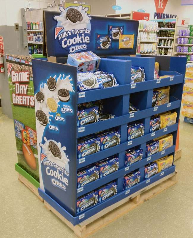 easy replenishment retail display