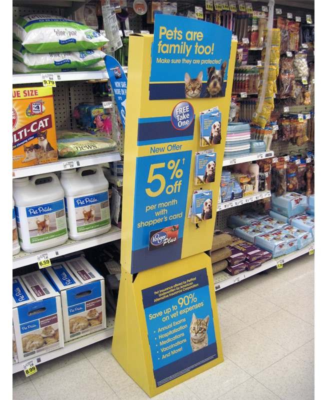 retail displays for grocery chains